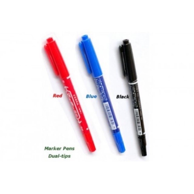 1 chiếc Bút dạ kính 2 đầu