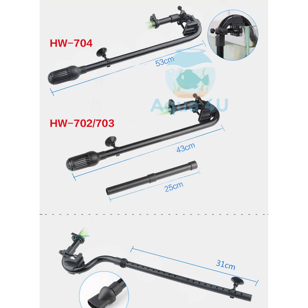 Lọc thùng Sunsun HW 702A, HW 703A, HW 704A giá rẻ chính hãng