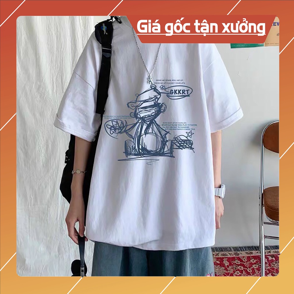 Áo OverSize Nam, Chất Liệu Cotton Thoáng Mát, Thấm Mồ Hôi, Phong Cách Trẻ Trung Basis AT009