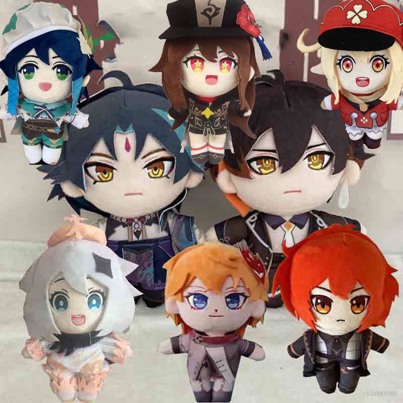 Thú nhồi bông hình nhân vật hoạt hình Paimon Hutao Venti