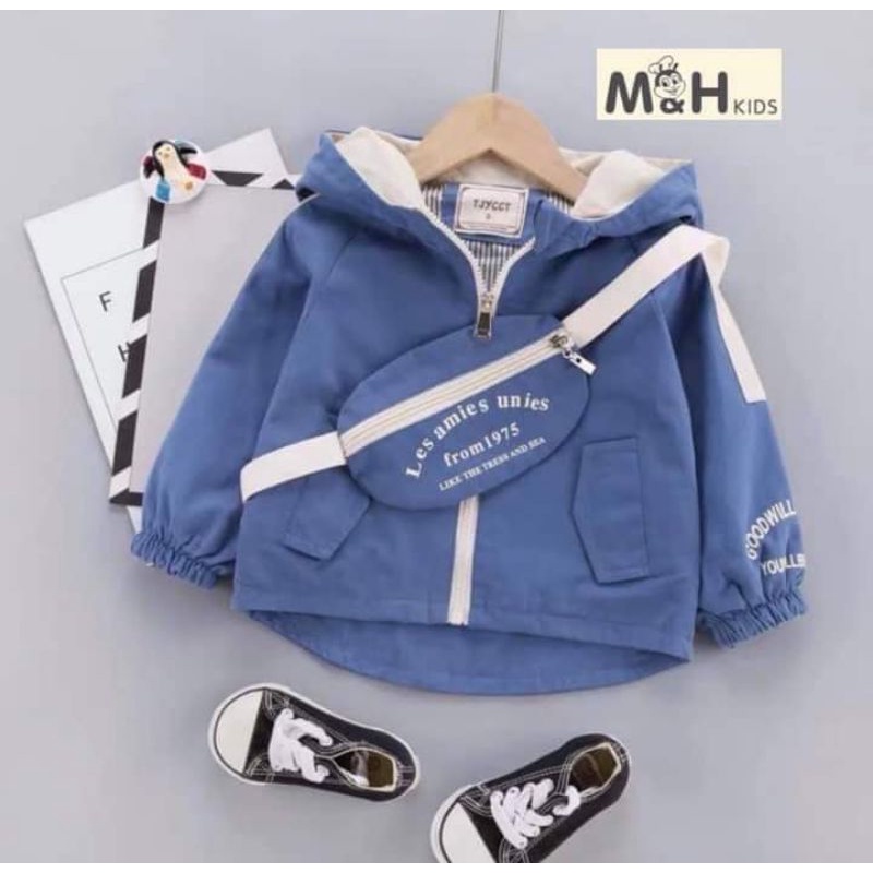 Áo gió 2 lớp  cho bé