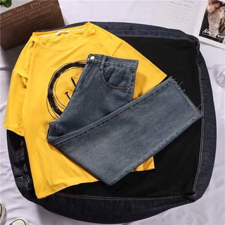 Quần Jeans Lửng Thời Trang Cho Nữ
