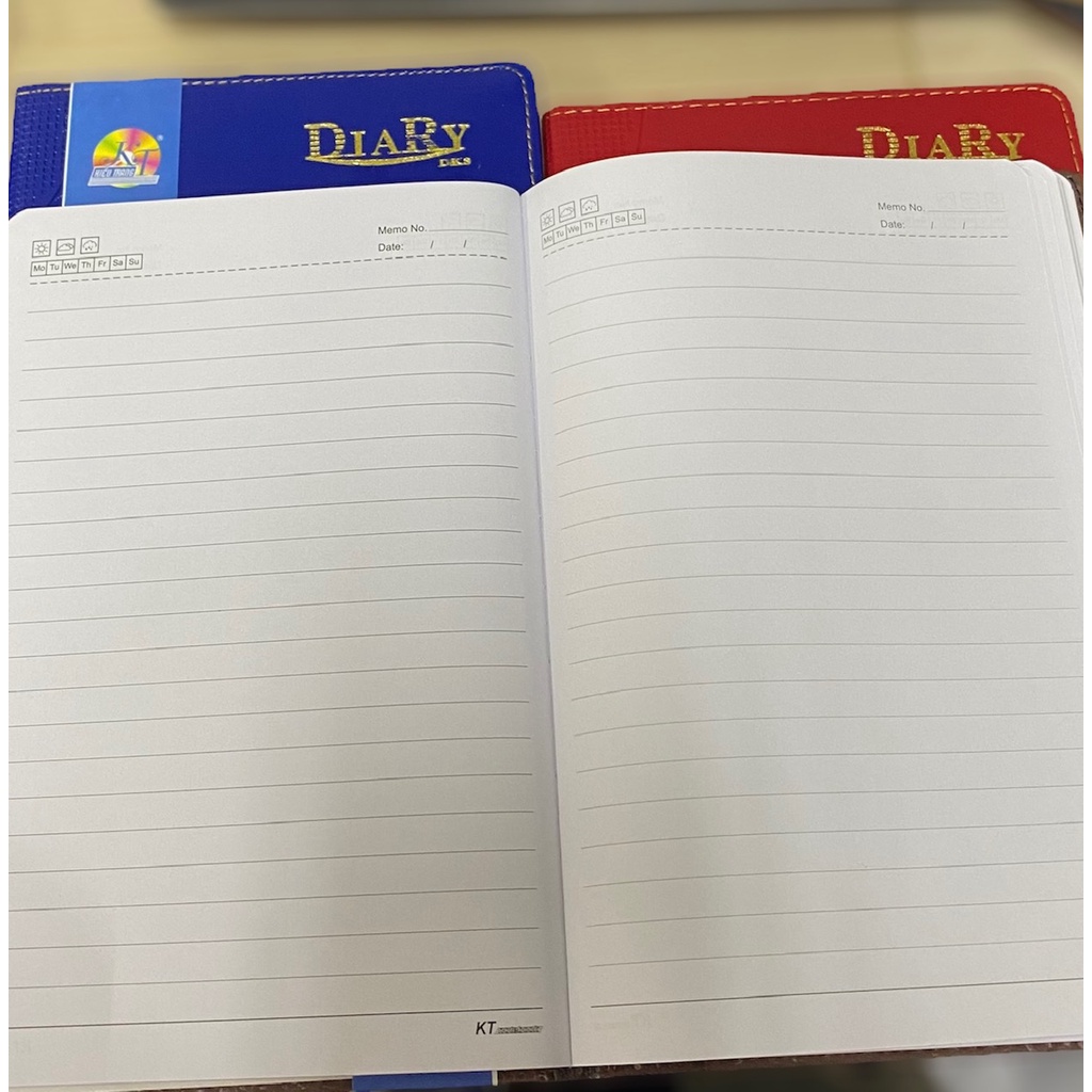 Sổ Da DIARY - Sổ DK - 8 Ghi Chép Tài Liệu - Sổ Da Mềm B5 Dày Dặn 200 Trang