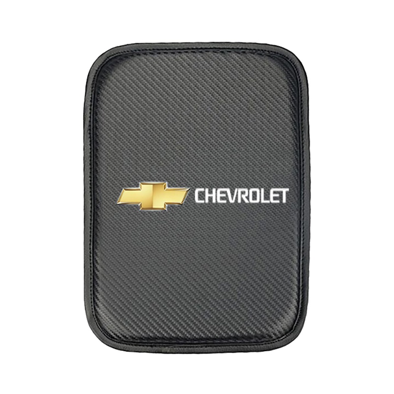 Đệm Kê Tay Bằng Sợi Carbon Cho Xe Hơi Chevrolet Onix Cruze S10 Omega Prisma Celta Astra Sonic