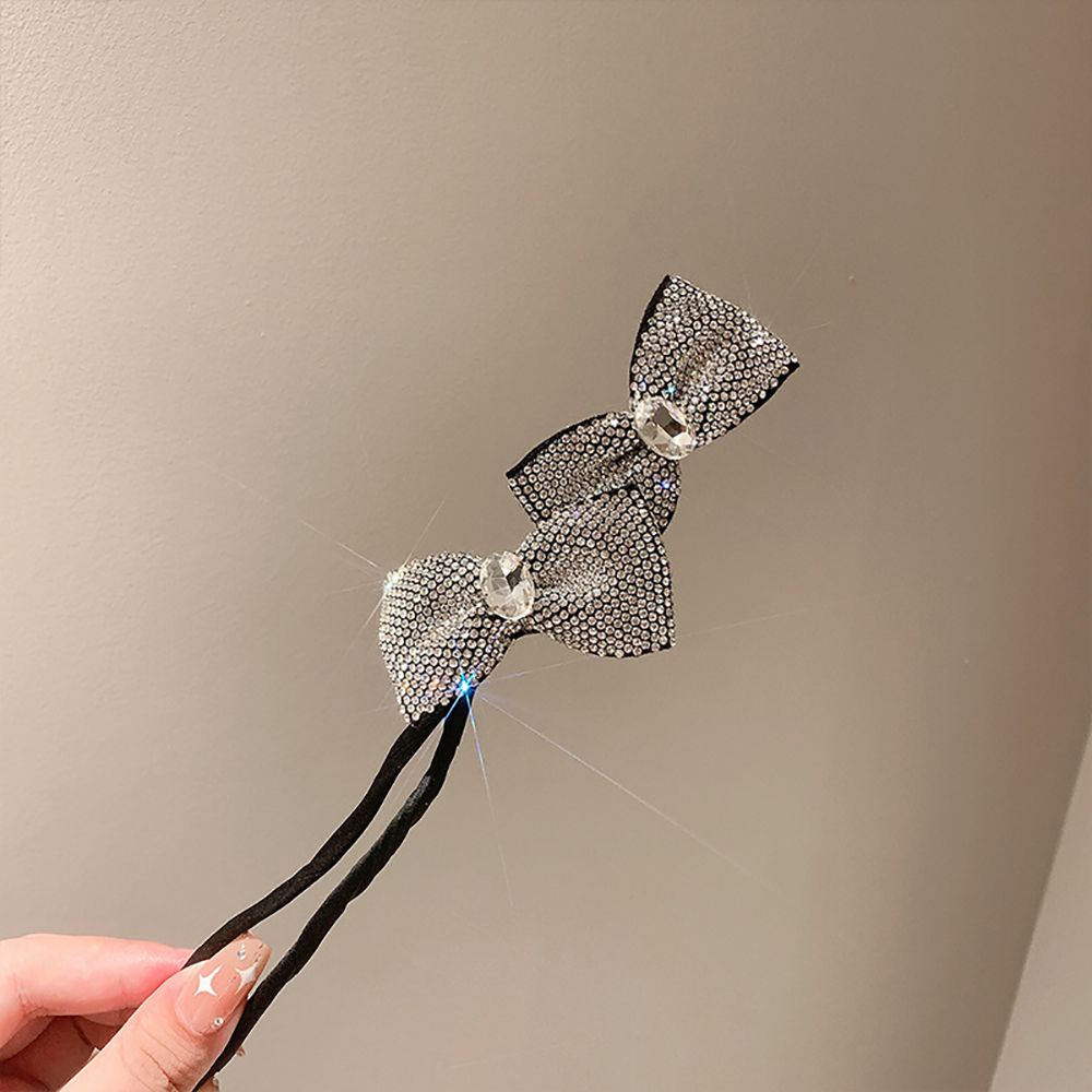 Kẹp Tóc Hình Nơ Dễ Thương Nhiều Màu Sắc Phong Cách Hàn Quốc Cho Nữ