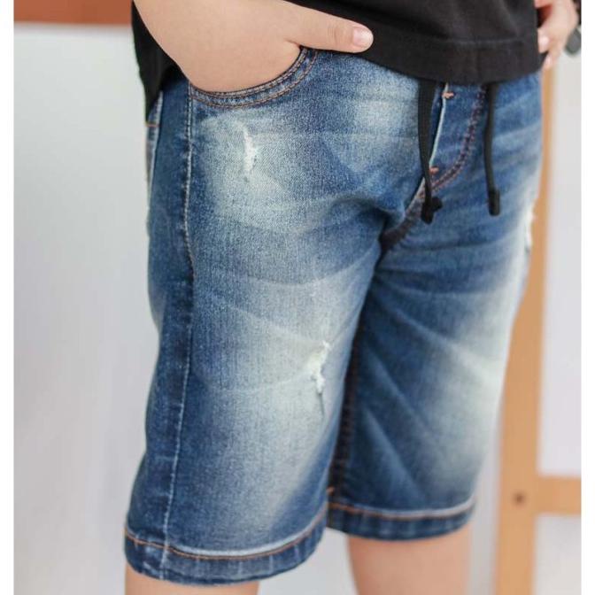 Tốt nhất! Quần Short jean rách Lily and Clark JP02 cho bé trai