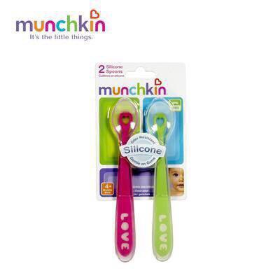 BỘ THÌA SILICONE MUNCHKIN (2C)