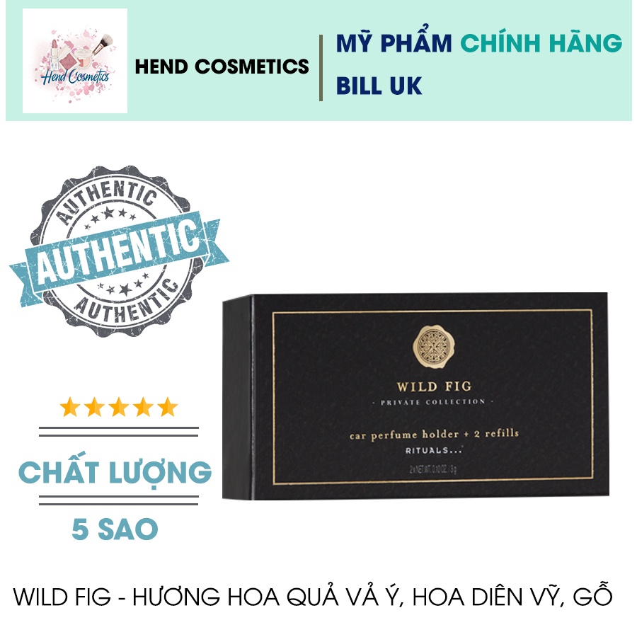 Nước Hoa Thơm Xe Ô Tô Cao Cấp Rituals Car Perfume Private Collection