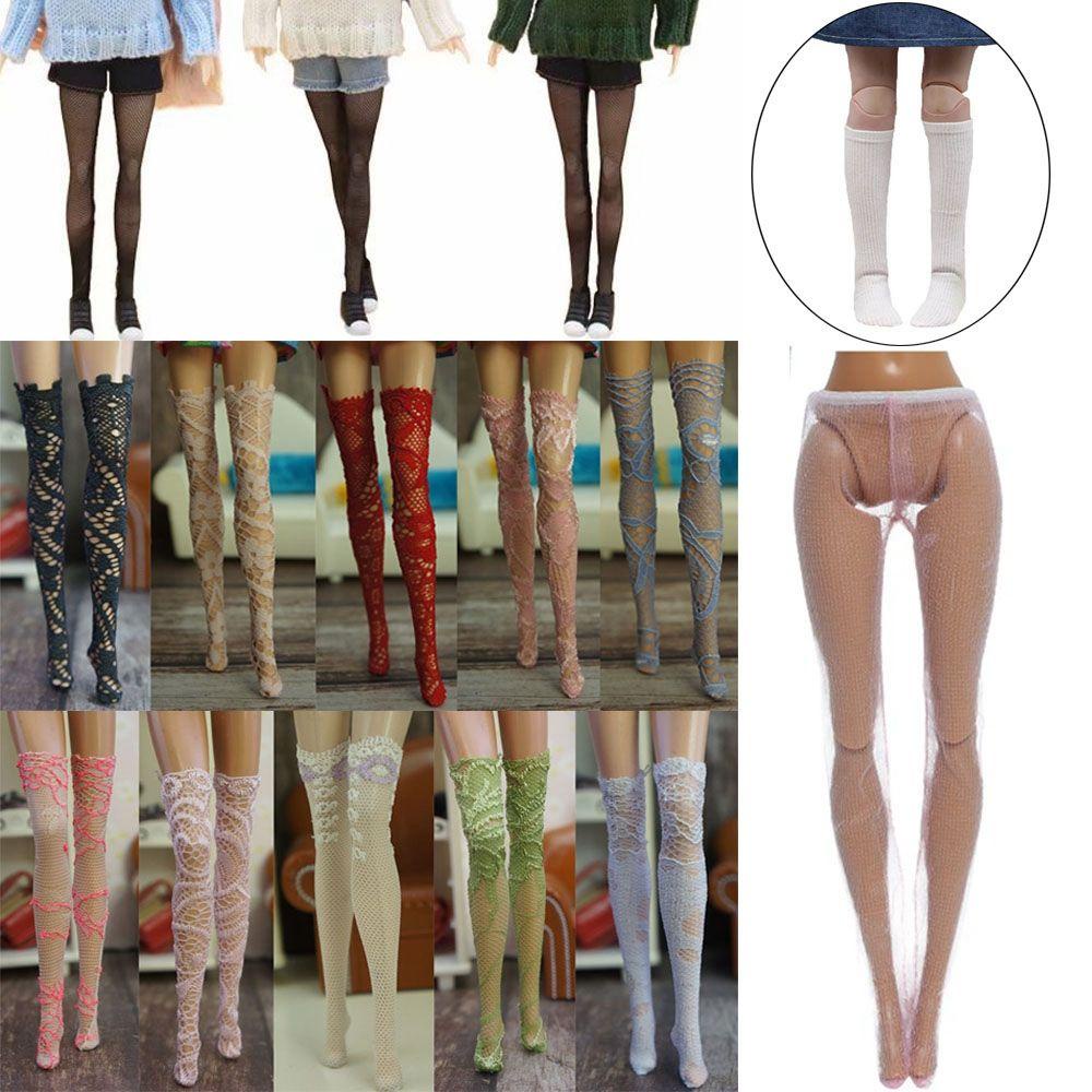 SUSANS 1 Đôi Tất Ren Thời Trang Cho Búp Bê