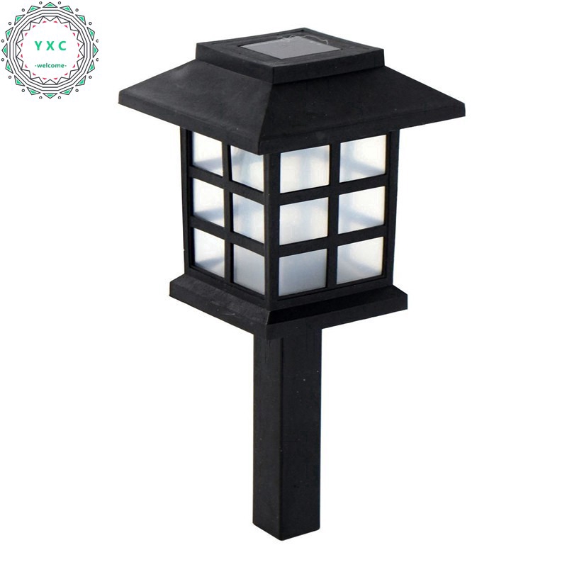 Set 2 đèn chiếu sáng năng lượng mặt trời cho hàng rào