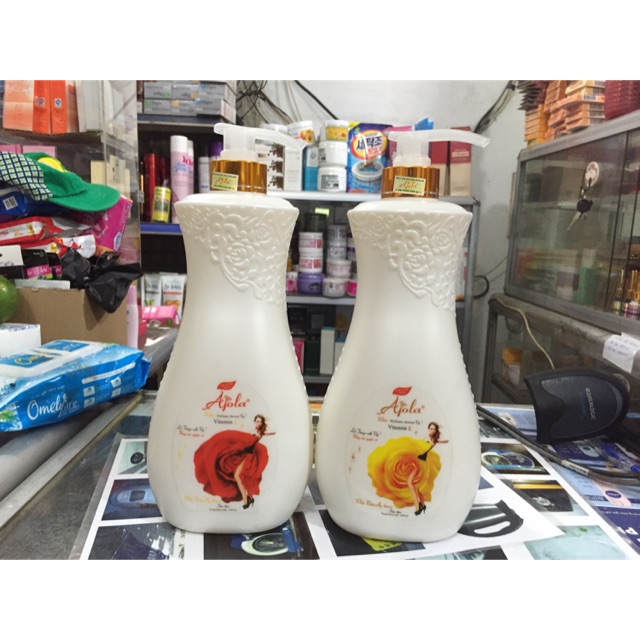 Sữa Tắm Ajola Vitamin E 1200ml