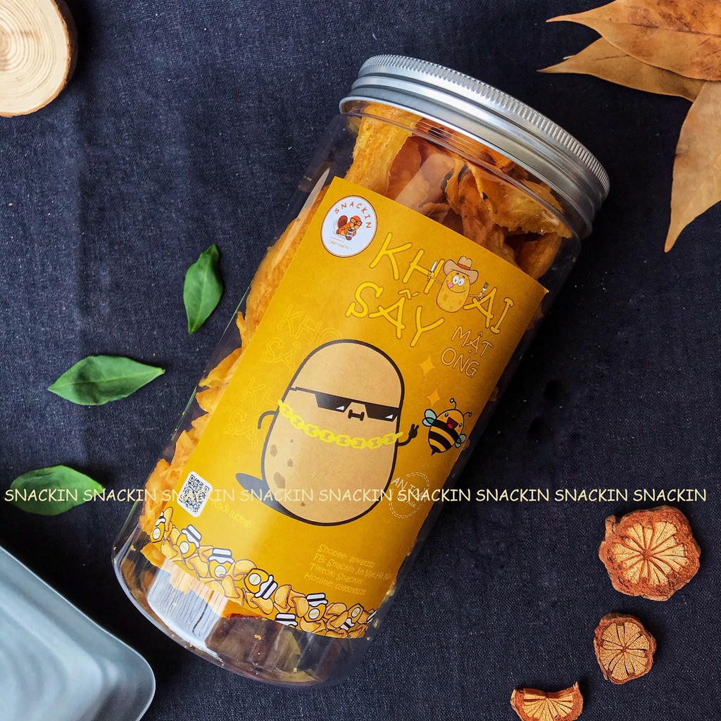 Khoai sấy mật ong SNACKIN hũ pet, ăn vặt Hà Nội | BigBuy360 - bigbuy360.vn