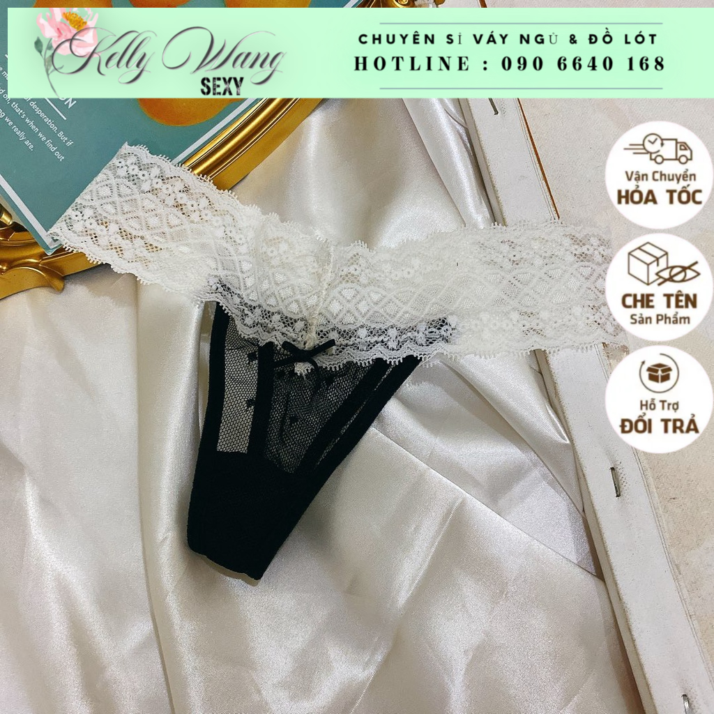 [Dưới 49kg] Quần lót lọt khe sexy hàng xuất - Kellywang
