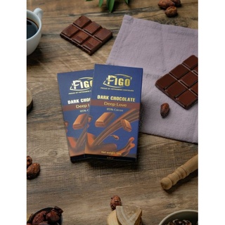 [CHÍNH HÃNG - KETO] CHOCOLATE DARK 85% ĂN KIÊNG FIGO 50G 🍫
