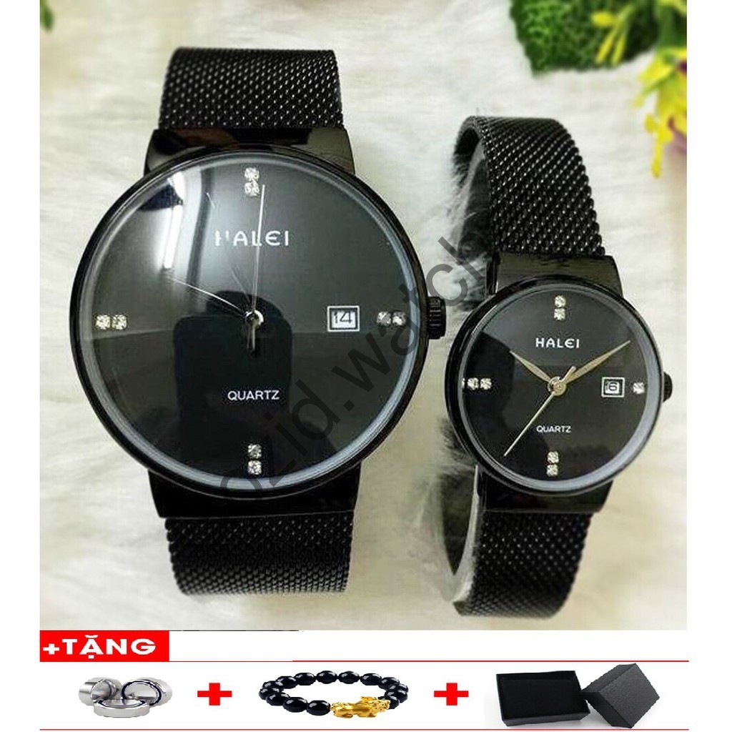 Đồng Hồ Nam Nữ Halei Chính Hãng Chống Nước Chống Xước ( Tặng 3) BH 12 Tháng-Gozid.watches