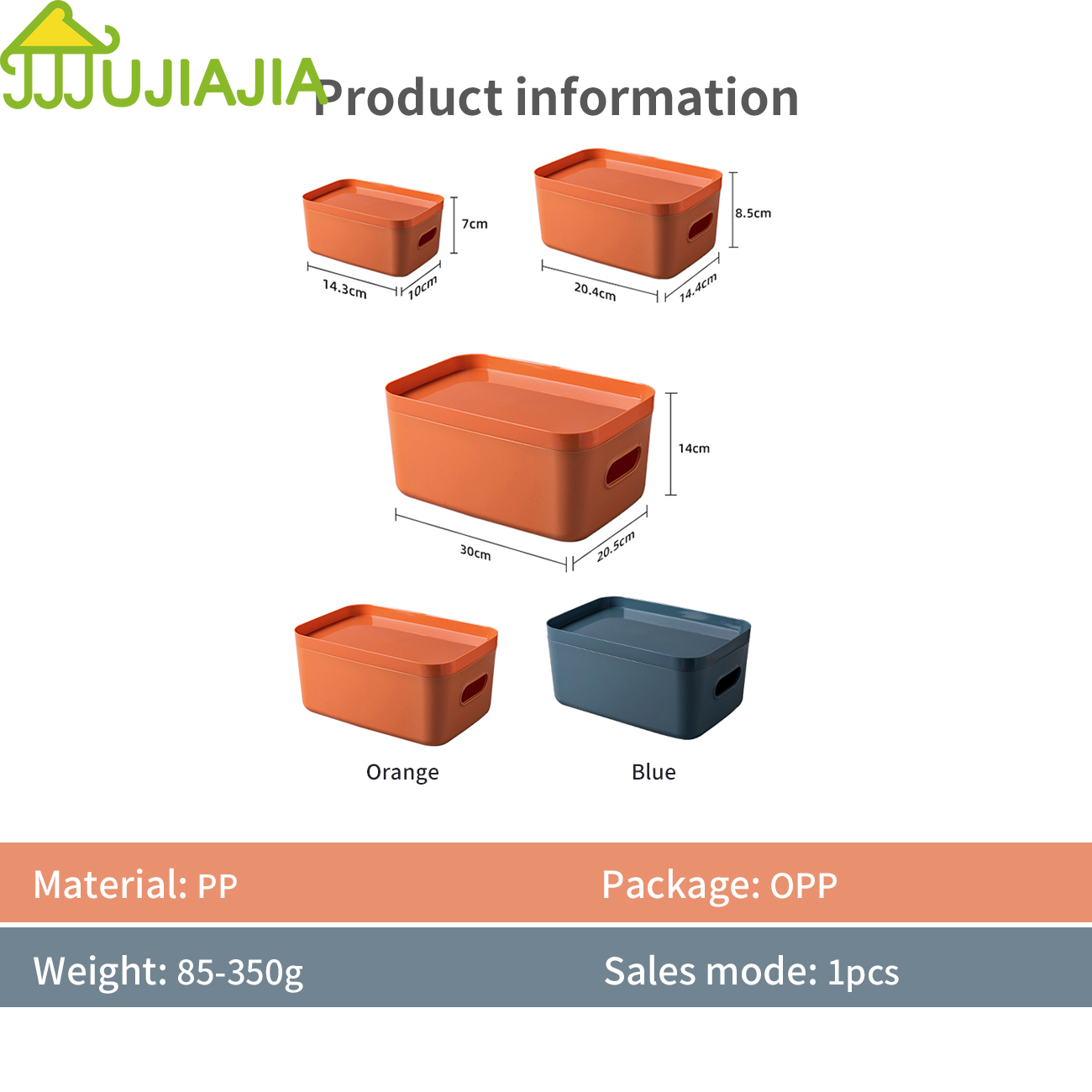 Giỏ đựng mỹ phẩm trang điểm JUJIAJIA có nắp đậy chống bụi để bàn làm việc