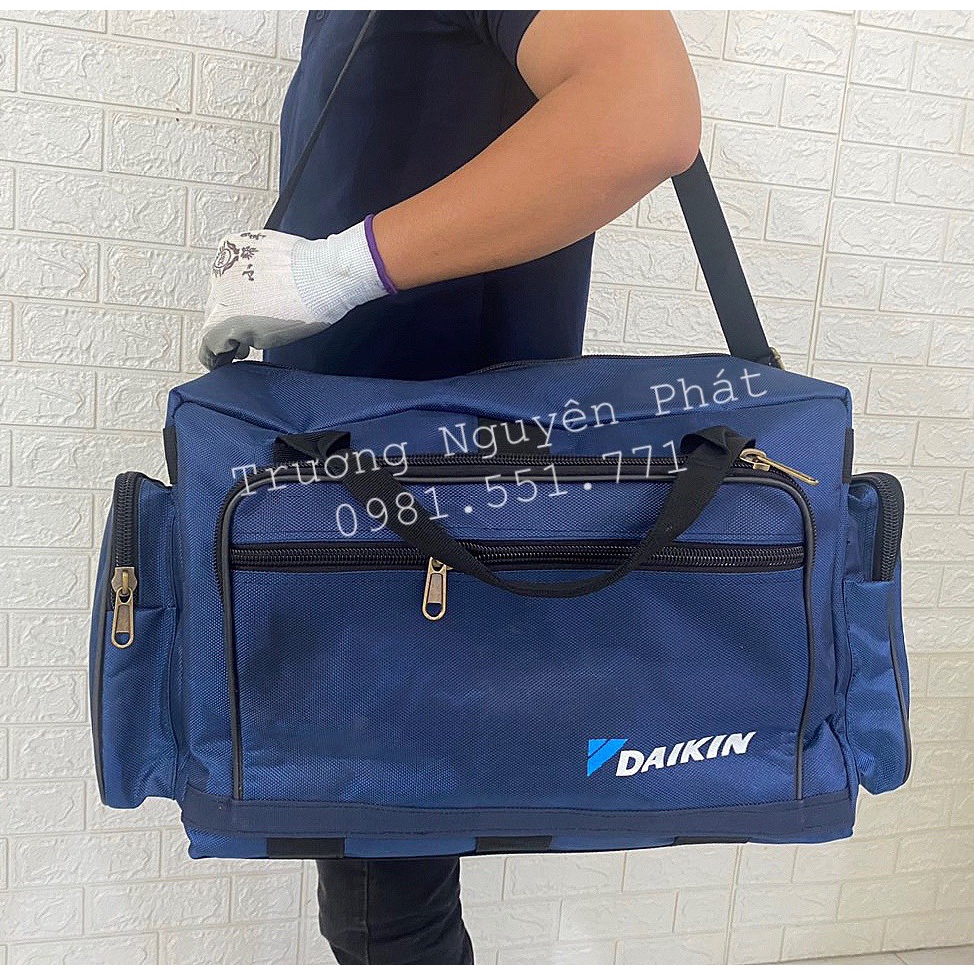 Túi đựng đồ nghề DAIKIN dày chắc, túi chuyên đựng dụng cụ cầm tay. Hàng công ty may bảo hành 30 ngày