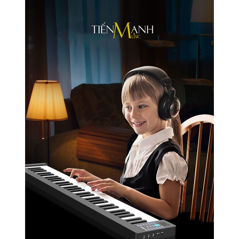 Đàn Piano Điện Konix PJ49Z - 49 Phím cảm ứng lực Có Loa PJ49 - Chính Hãng