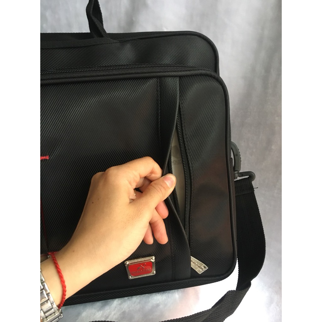 40x30cm Cặp Đa Năng  - Vải siêu dày vách ngăn 3 lớp Loại Lớn Đi Học Đi Làm Nam Nữ Cao Cấp Giá Rẻ - TG45