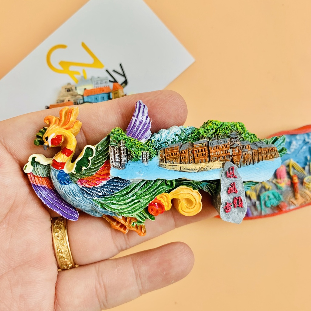 Nam châm tủ lạnh lưu niệm địa danh Trung Quốc