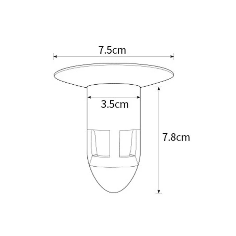 Lõi silicon đậy cống thoát nước chống mùi và côn trùng dành cho nhà tắm