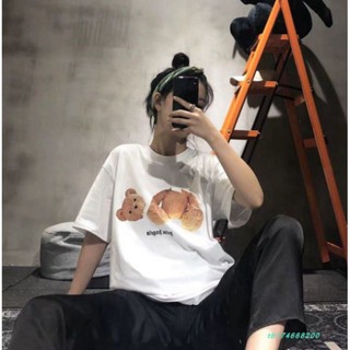 Áo thun, áo phông tay lỡ unisex form rộng oversize palm angels m178 kl shop hp shop hongthuyshop