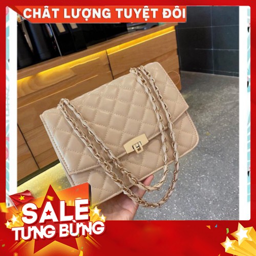 Túi Xách Thời Trang Da Trần Trám Khóa Gập Siêu Hot | BigBuy360 - bigbuy360.vn