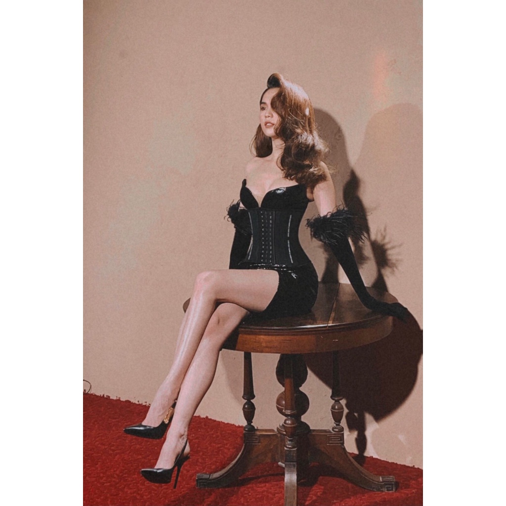 Đai Nịt Bụng Latex Corset Chuẩn Hi Lạp Mẫu Mới Cam Kết Chính Hãng Màu Đen - Tặng Áo Lót Mặc Trong | BigBuy360 - bigbuy360.vn