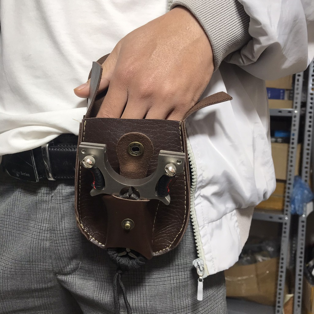 Bao Da Đựng Ná Cao Su Đeo Thắt Lưng Siêu Tiện Lợi - CoCaTV