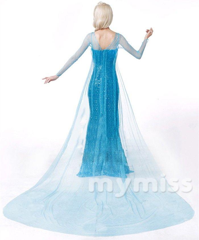 Đầm Hóa Trang Nữ Hoàng Băng Giá Elsa Cho Nữ