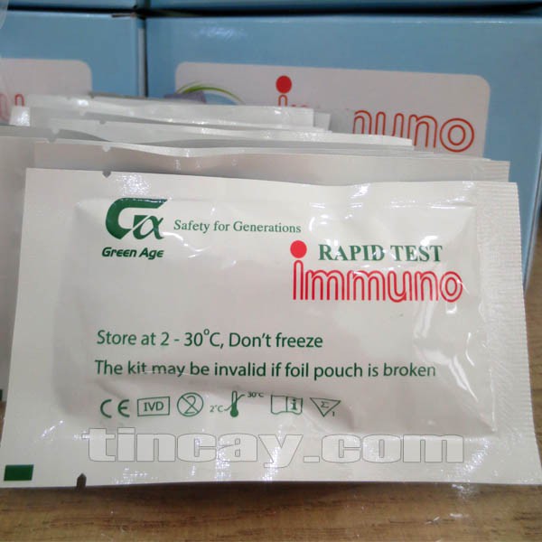 Kít xét nghiệm nhanh dư lượng chất tăng trọng Salbutamol.