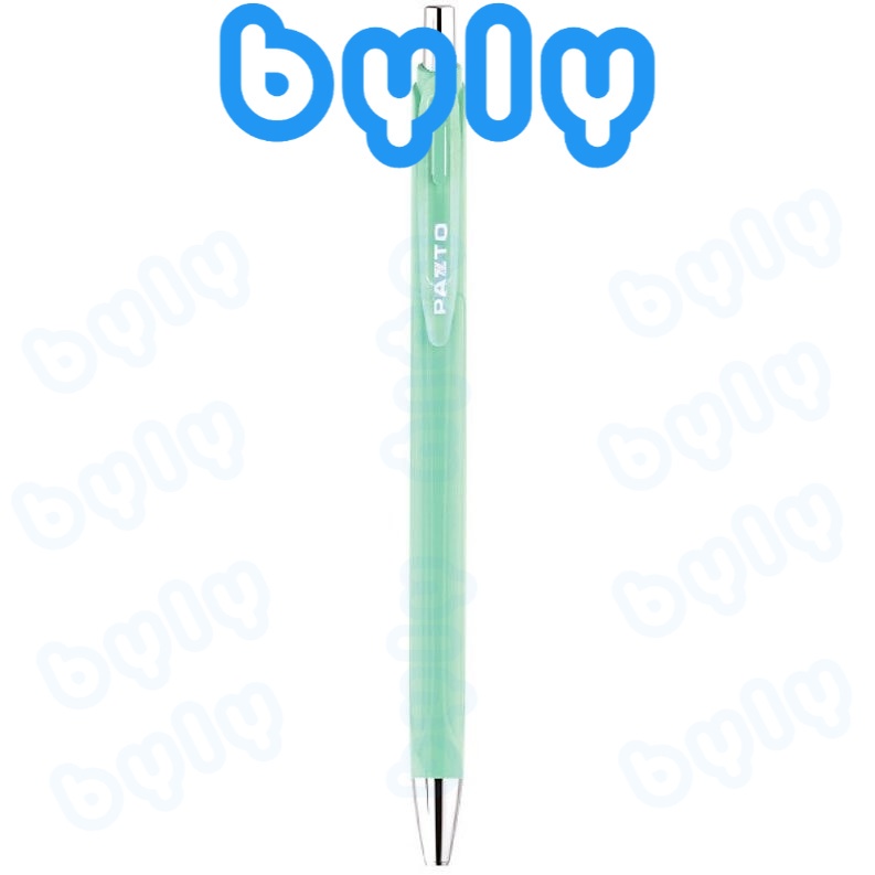 SET 5 bút gel mực xanh Pazto vỏ nhiều màu pastel xinh xắn 𝑻𝒉𝒊𝒆̂𝒏 𝑳𝒐𝒏𝒈 Gel-B015 - ByLy Store