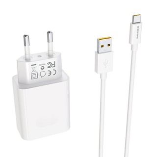 Bộ cóc cáp sạc nhanh BOROFONE BA32A MicroUSB/Type-C