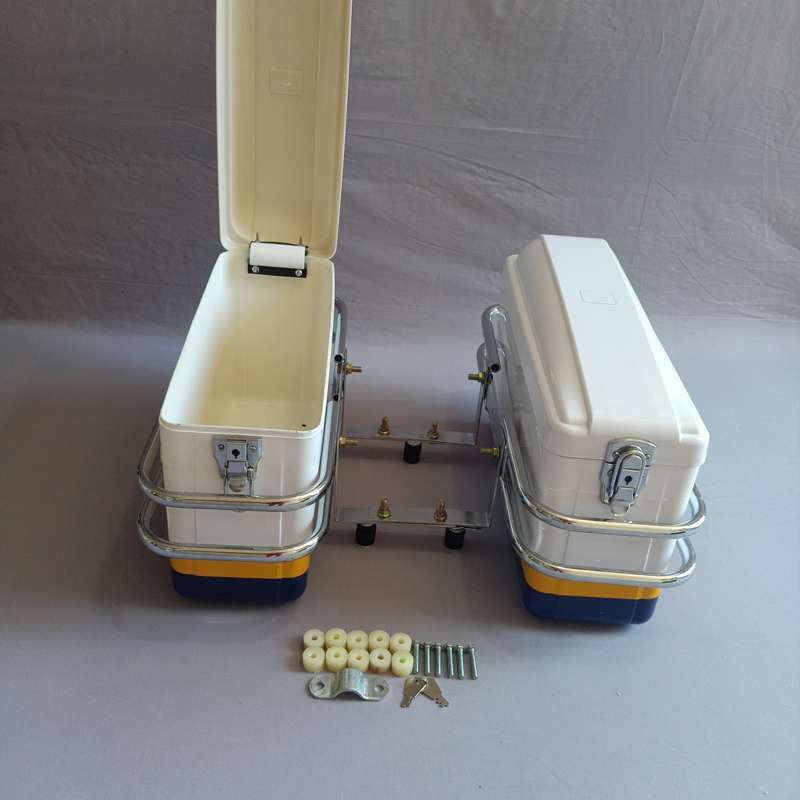 Cặp Thùng Hông Độ Các Dòng Honda Màu Trắng