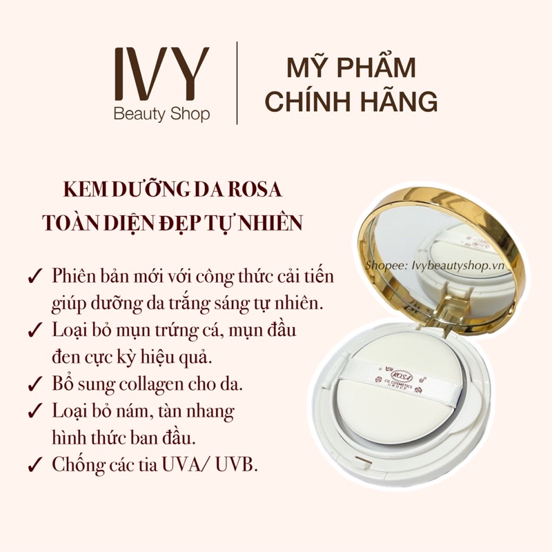 Kem Dưỡng Da Rosa Toàn Diện Đẹp Tự Nhiên