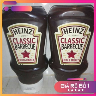 Sốt nướng heinz bbq vị truyền thống chai 480gr
