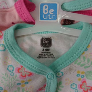 Set 3 body liền vớ cho bé gái