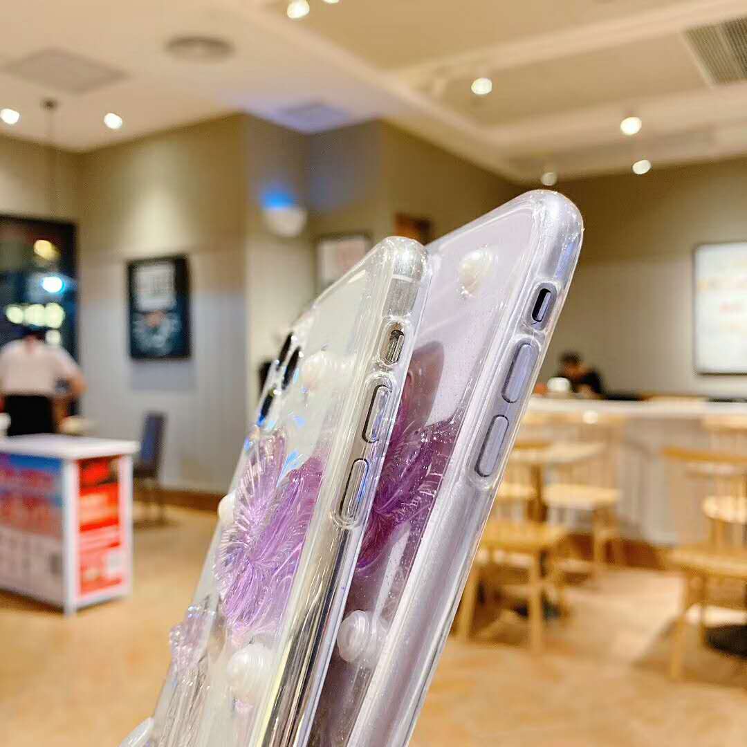 Ốp Điện Thoại Tpu Silicon Mềm Trong Suốt Hình Bướm 3d Cho Iphone 11 Pro Max Se2 X Xs Max Xr 7 8 Plus | BigBuy360 - bigbuy360.vn