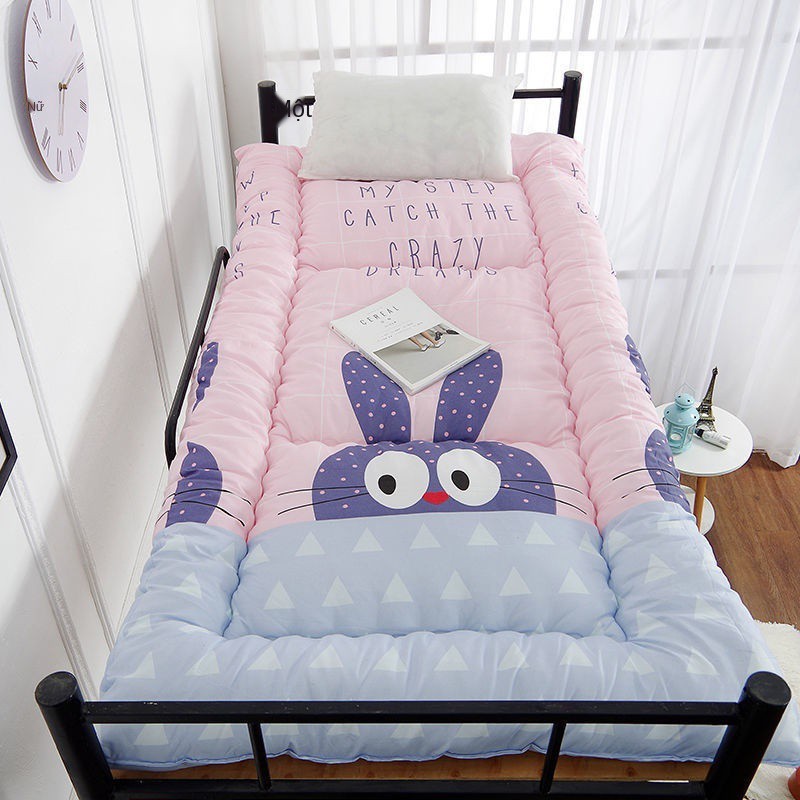 Nệm dày hơn ký túc xá sinh viên giường đơn 0.9m1.2m 1m bọc ấm thu đông