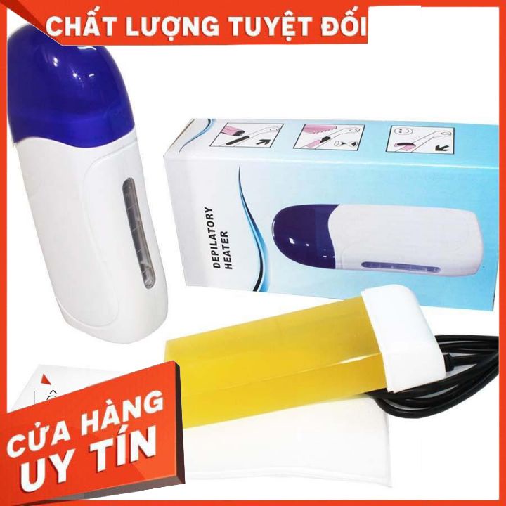 Máy Nấu Sáp Wax Lông Tiện Lợi Depilatory Siêu bền đẹp  FREESHIP thiết kế dạng miếng lăn_chất liệu nhựa bền _dễ sử dụng