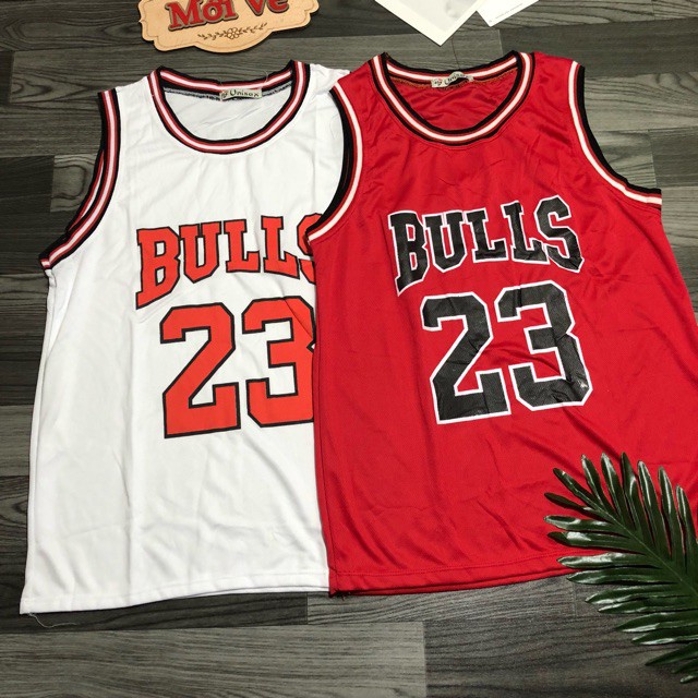 Áo tanktop 3 lỗ chất lưới unisex dưới 75kg TABI STORE - Bulls 23