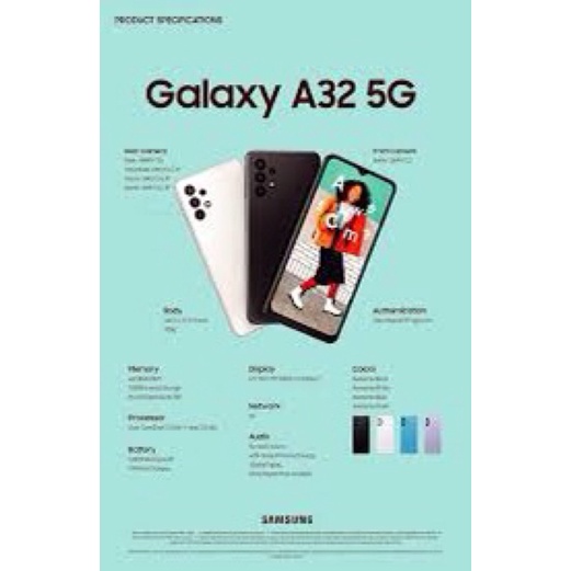 Điện thoại Samsung A32 5g mới nguyên seal chính hãng