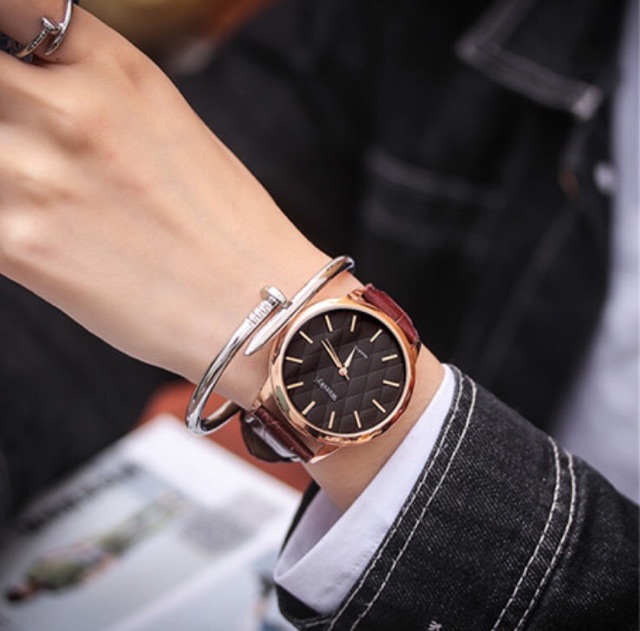 [GIÁ SỈ] ĐỒNG HỒ NAM DÂY DA WEEKY W092 SIÊU ĐẸP