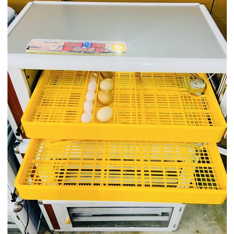 Máy ấp trứng Ánh Dương tự động 108 trứng thùng hợp kim -máy ấp trứng gà 108trứng