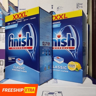 Tặng 300g muối khi mua viên rửa chén finish 100 viên