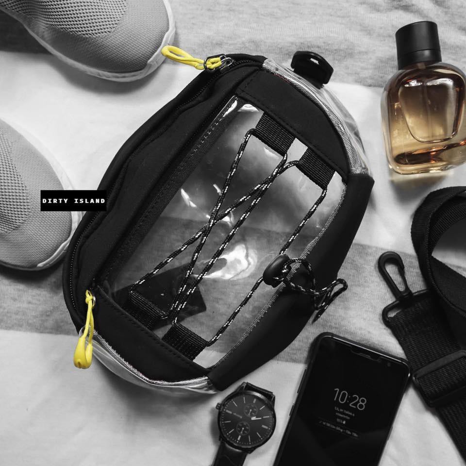 Túi đeo chéo Nam Nữ Unisex - Túi trong suốt cao cấp !!!