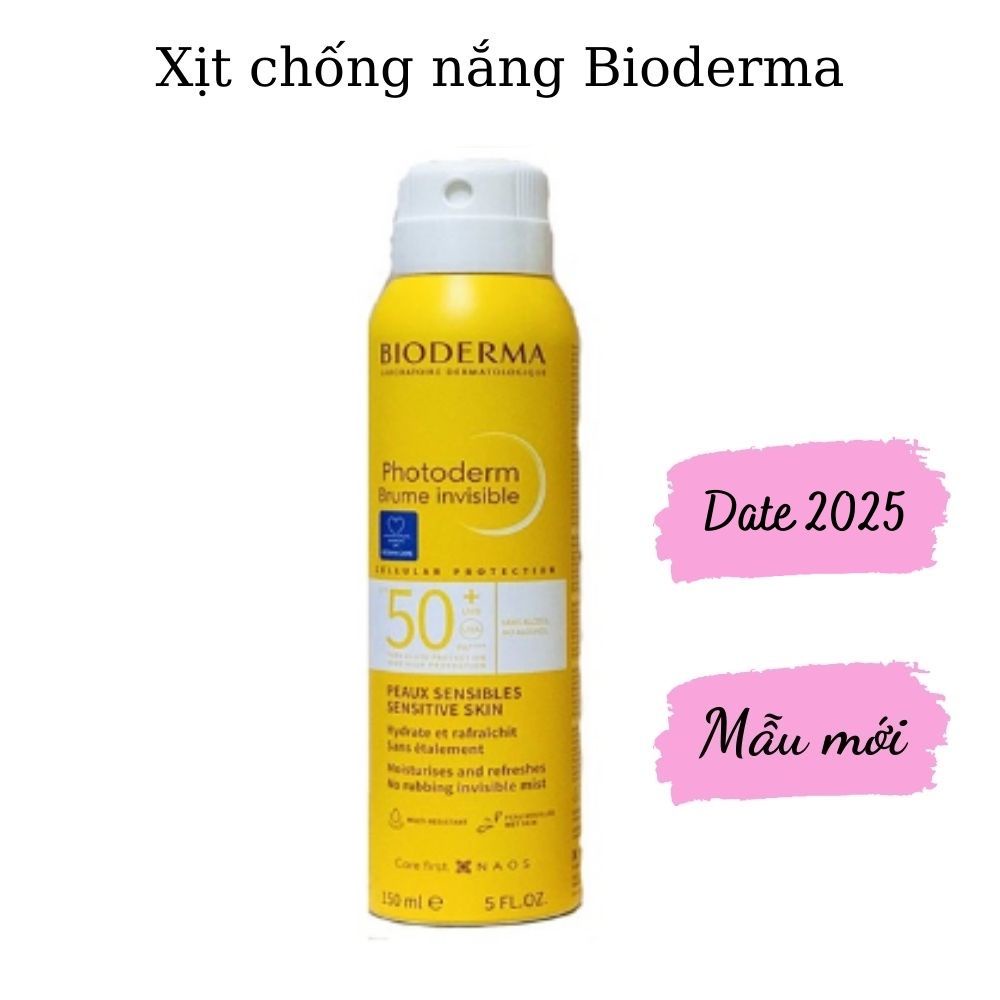 Xịt chống nắng Bioderma SPF 50+ Pháp 150ml - Shop Dalalvii