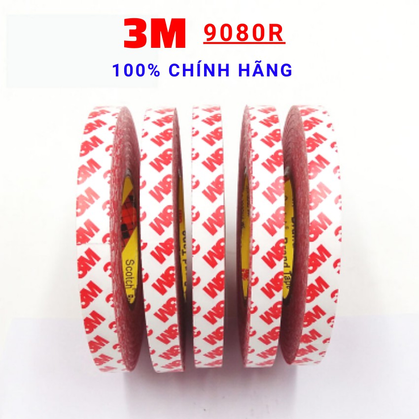 Băng keo siêu dính 2 mặt 3M 9080R - Mỹ