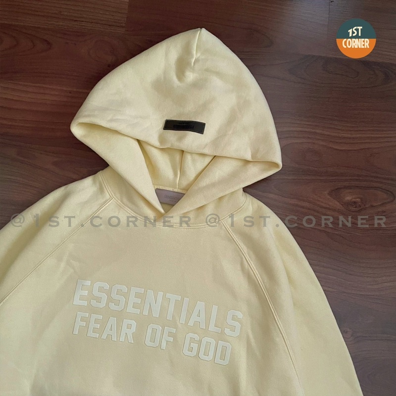 /HÀNG CHÍNH HÃNG/ ÁO NỈ HOODIE ESSENTIALS - MÀU EGGSHELL 2022