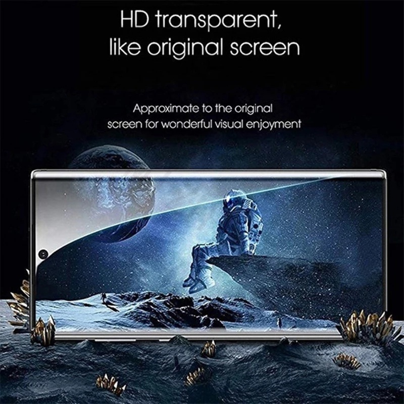 Miếng DáN MàN HìNh Nano PMMA PET Cho Samsung Galaxy S23 Plus S22 S21 S20 Ultra S8 S9 Note 8 9 10 20